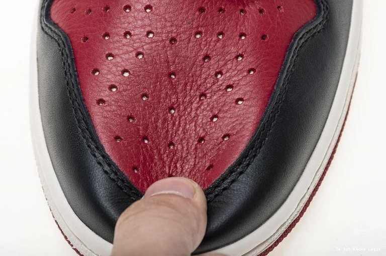 555088-610 Bred Jordan Retro Toe 1 High Air OG 0407